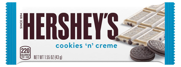 HERSHEY'S - Cookies 'N' Creme 43g